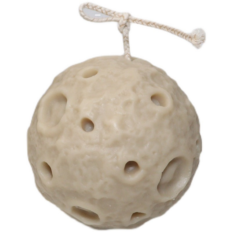 3D Planetary Candle Silicone Mold Simulation Moon Candle Mold Scented Candle Making Ball Candle Handmade Soap Mold