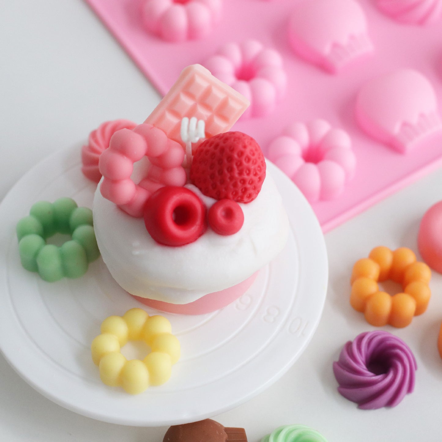 Cream Cake Scented Candle DIY Decorative Mould