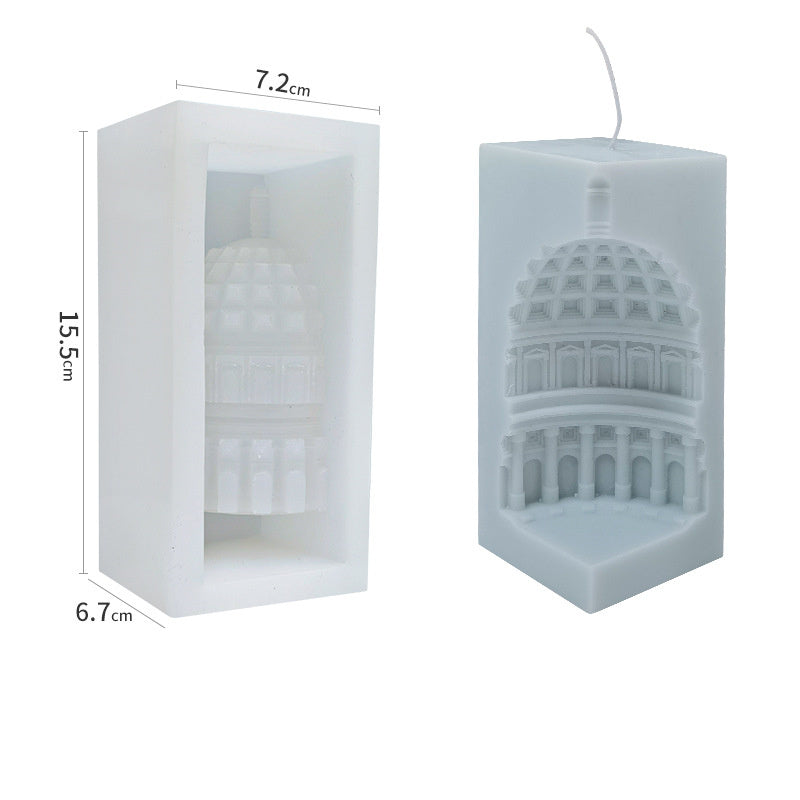 European Buddha Scented Candle Silicone Mould