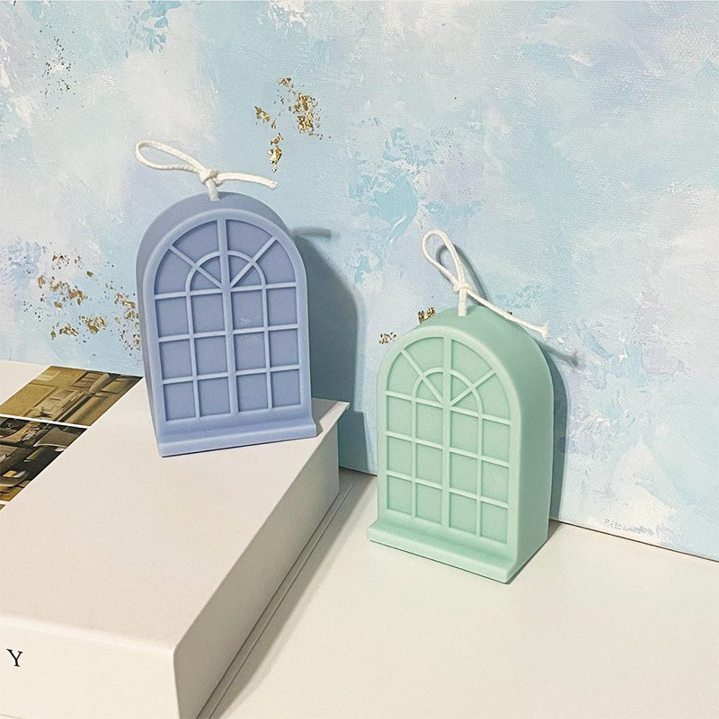 Multi-cell Window Scented Candle Mold Handmade Silicone Mold