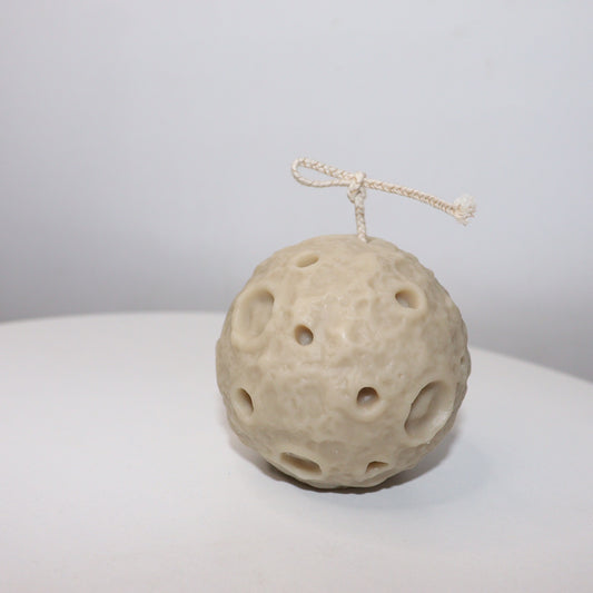 3D Planetary Candle Silicone Mold Simulation Moon Candle Mold Scented Candle Making Ball Candle Handmade Soap Mold