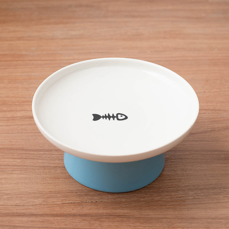 Protective Ceramic Cat Food Bowl