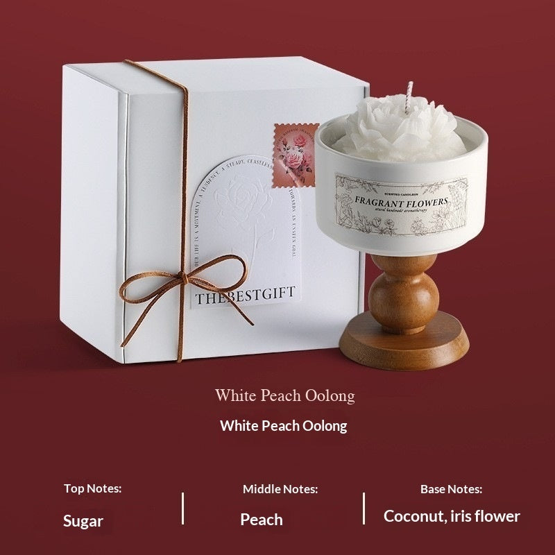 Camellia-scented Candle Gift Set For Birthdays