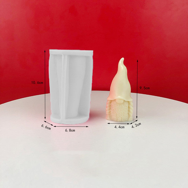 Christmas Scented Candle Food Grade Silicone Mold