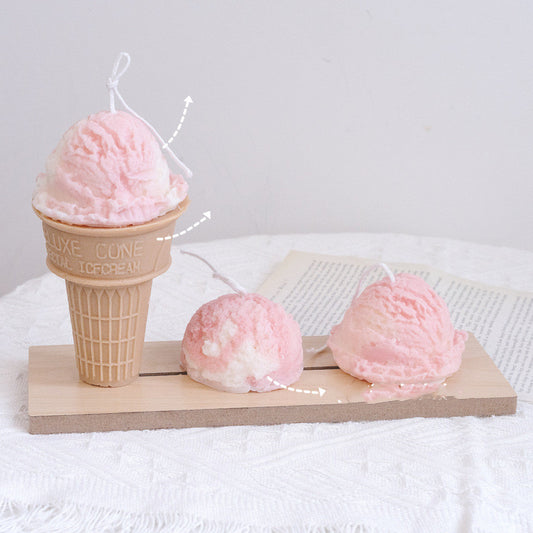 Three Dimensional Cone Scented Candle Silicone Mold