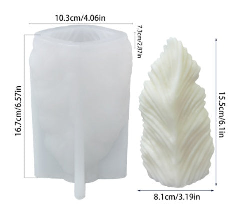 DIY Geometric Handmade Scented Candle Silicone Mold