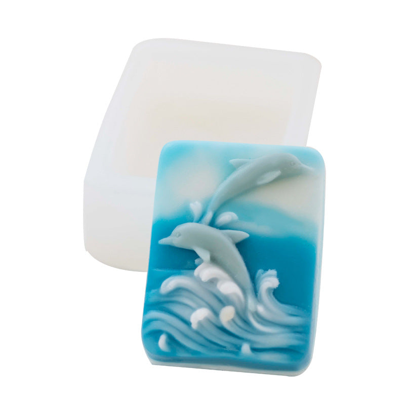 Single Rectangular Soap Scented Candle Model