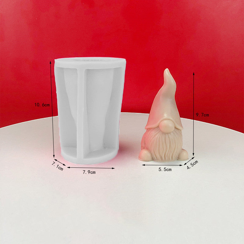 Christmas Scented Candle Food Grade Silicone Mold