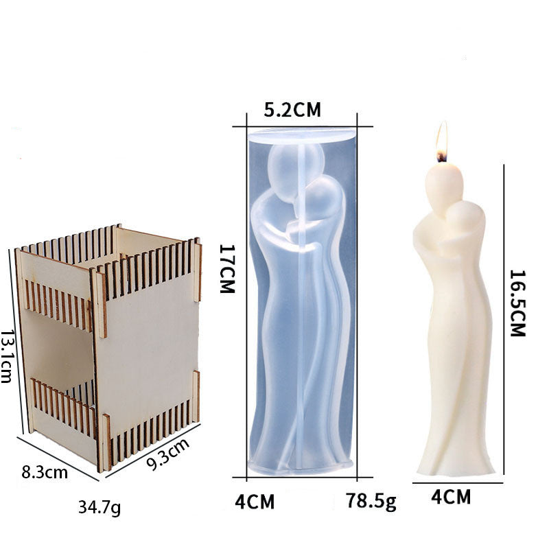 Mother's Day Scented Candle Silicone Mould