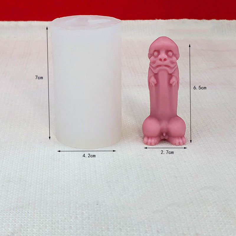 Alien Creative Scented Candle Silicone Mold