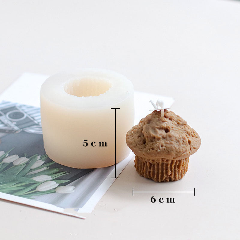 Muffin Cupcake Scented Candle Silicone Mold